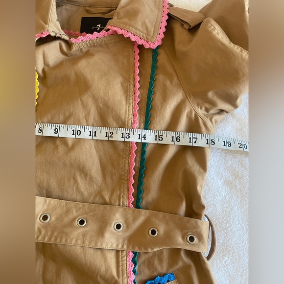 7 For All Mankind Tan Outerwear - Picture 8 of 13